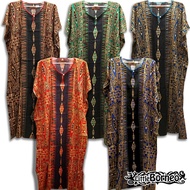 Baju Tidur Kelawar Batik Sarawak - Borneo Kaftan Dress- Free Size - LittleBorneo #5
