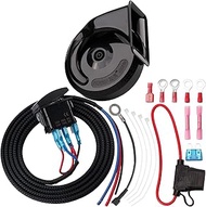 Universal UTV Horn Kit with LED Rocker Switch and Wire for Golf Cart, ATV, Polaris RZR, Ranger, Gene