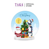TAKA Jewellery 999 Pure Gold 2025 “Festive Joy” Christmas Gift