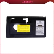 [Lohobby] VHS to 12mm Cassette Adapter, Tape Adapter, Heavy Duty Black Professional 12mm Tape Conver