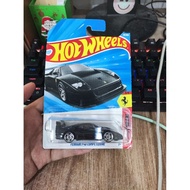Hot wheels car model ferrari f40 competizione black