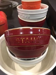 (原價 $349) 全新 STAUB 12cm 棗紅色 陶瓷小碗