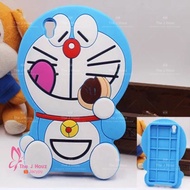 Doraemon Oppo A1k A12 A12E A3S A5S A5 A7 A37 F1s F5 F7 F9 F11 Realme C3 5 5i 6i 5S Soft Rubber 3D Ca