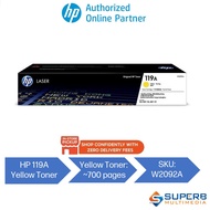 HP 119A Yellow W2092A Original Laser Toner