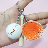 Baseball Glove Keychain Baseball Gift Glove Keyring Pendant Craft Glove Keychain