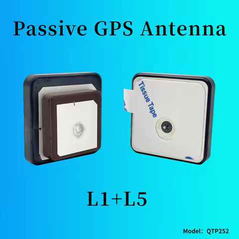 2 pieces L1+L5 Ceramic GLONASS GPS Antenna Passive Antenna 25x25x4mm L1L5 GPS Patch Antenna For GPS 