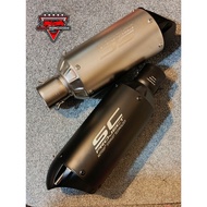 SC PROJECT E23 MOTORCYCLE UNIVERSAL EXHAUST PIPE / CANISTER sc project E23 MODEL Motorcycle Muffler
