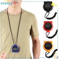 SUSSG Sports Stopwatch Timer Shockproof Training Waterproof Memory Stopwatch