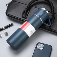 MATOUGUI Termos sultan Elegan Simple Air Minum Tahan panas/Dingin Polos Vacuum Flask Bottle Set 500M