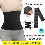 [13CM Width] 3M-6M Bengkung Maternity Corset Slimming Belt Magic Wrap Belt Waist Trainer Corset Roll Up