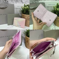 กระเป๋าสตางค์ใบสั้น ck  ขนาด 4.5 นิ้ว Outlet💯%