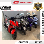 QJMOTOR AX200S - (UNREGISTER) - MOTOR Scooter KUASA TINGGI Harga Murah 