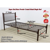 Yi Success Westin Super Bed Base Metal Single Bed Frame / Powder Coated Metal Single Bed / Katil Buj