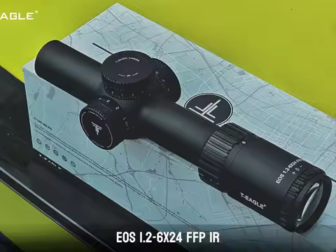 T-eagle EOS 1.2-6 X24 IR FFP Tactical Rifle Scope Spotting Hunting Optical Riflescope PCP Airgun Air
