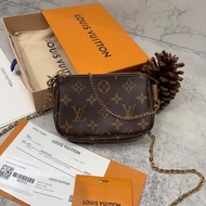 Louis Vuitton 路易威登｜LV老花迷你麻將包/腋下包/鏈包