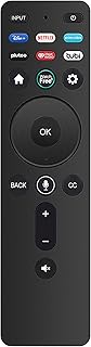 Replace Voice Remote Control fit for Vizio 4K QLED HDR Smart TV M50Q6-J01 M50Q7-J01 M55Q6-J01 M43Q6-