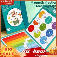 Magnetic Fraction Tiles Magnetic Fraction Tiles Fraction Tiles & Fraction Circles Set for Boys and G