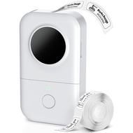 Phomemo D30 Label Printer Compact Portable Label Printer, Bluetooth Wireless Mini Pocket Smartphone 