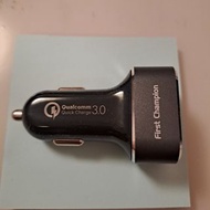 新開 Fast Champion Quick Charge 3.0 車用USB 30W 快充點煙器 汽車安全雜誌推介