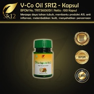 VCO Kapsul SR12 Minyak Kelapa Kapsul Obat Diet Alami VICO Oil SR 12