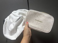Chanel 絕版化妝包 連小塵袋