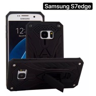 [ส่งจากไทย] Case Samsung galaxy S7edge เคสซัมซุง S7 EDGE เคสนิ่มTPU เคสหุ่นยนต์ เคสไฮบริด มีขาตั้ง เคสกันกระแทก