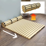 Solid Wood Bed Board Tatami Mattress Breathable Bed Frame Row Frame Moisture-proof Foldable Mattress