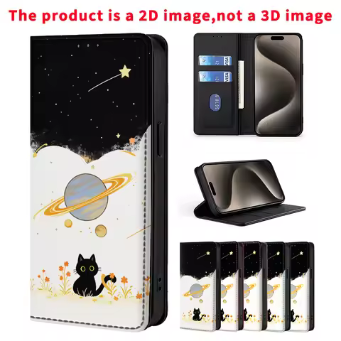 Flip Painting PU Leather Cover Magnetic Case For IQOO Z1 Z3 Z5X Z6 Z6X Z7i Z7X Z8x Z9 Turbo Z9X Z10R