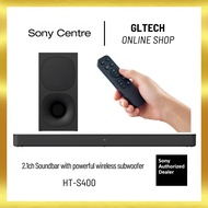 SONY [HT-S400] 2.1ch Soundbar with powerful wireless subwoofer HTS400