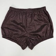 Iyengar yoga shorts - Brownish red design (homemade)