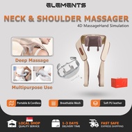 [🇸🇬 SELLER] Wireless 6D Massage Shoulder Neck Massager Deep Tissue Kneading Trapezius Hot Compress M