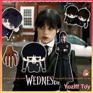 10cm Wednesday Addams Plush Toy The Thing Hand Addams Family Soft Stuffed Doll Figure Pillows Surpri