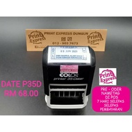 COP TARIKH BESERTA INK (DATER SQUARE)