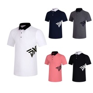 Golf Men's Summer Short-Sleeved Outdoor Sports T2322 Breathable Perspiration Quick-Drying Fashion St