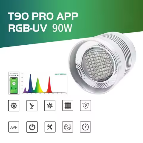 Week Aqua T90 Pro Aquarium Led Full Spectrum Plant Grow Light Chihiros Plants Aquascape Lights