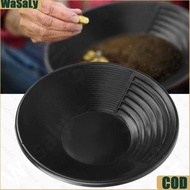 Gold Panning Pan Portable Gold Mining Tool PP PP Material Hand Crank Gold Pan Water Washer Sand 38cm