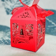 1pc Laser Cut Eiffel Tower Wedding Party Favor Gift Boxes Candy Boxes