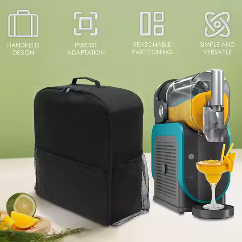 Slushie Machine Protective Cover for Ninja FS301/FS299 Dustproof Frozen Beverage Maker Storage Bag w
