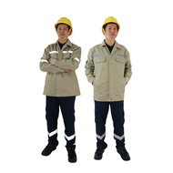 เสื้อช่าง ผ้าเวสปอย รุ่น JK-16 Maple Safety สีกากี
