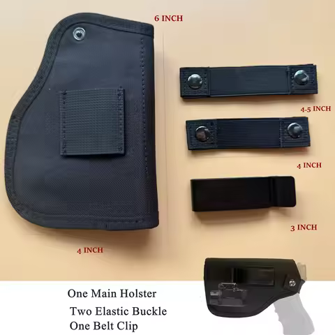 Left & Right Gun Holster for Pistols with Flashlight or Laser Fits Glock19 17/Taurus G3C G3 9mm/SigP