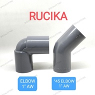 RUCIKA 1" AW ELBOW KNEE/ 1" AW 45 ELBOW 45 KNEE/ 1" AW