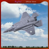 MagiDeal 1/72 F35B Fighter Aircraft Model with Stand, Aircraft Metal Warplane Fighter Model Ornament