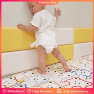 3D baby crash pad Children's room tatami bed self-adhesive wall stickers thickened soft package waterproof headboard wall sticker pad DIY Home Decoration