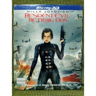 Resident Evil: Retribution Evil 5: War Of The Virus To Destroy Hell Blu-ray 3D + 2D Authentic Thai S