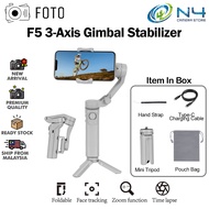 FOTO F5 3-Axis Mobile Phone Gimbal Stabilizer For Phone Vlogging Mobile Smartphone Phone Gimbal Stab