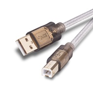 Printer Cable 1Ft,2 Pack 2.0 Printer Scanner Cable Cord USB Type A Male to B Male High Speed for HP,