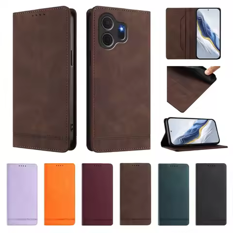For TCL NxtPaper 70 Pro Cover Leather Magnet Cover for TCL NxtPaper 70 Pro Case sFor tcl K 70 K70 Po