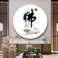 DIY Full Diamond 5D Painting Rubiks Cube Round Hand Sticker Buddha Lotus Living Room Bedroom Decorat