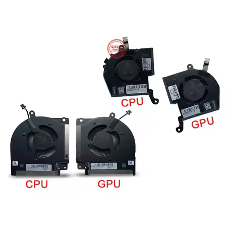 New Laptop CPU CPU Cooling Fan For DELL Alienware x14/X14 R1 P150G002 X17 R1 X17 R2 0X63JW 09DNWT 0H