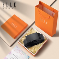 ELLE HOMME | เข็มขัดหนังอัตโนมัติพร้อมหัวล็อค